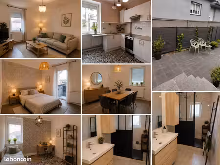 location appartement florange f3 jardin + garage