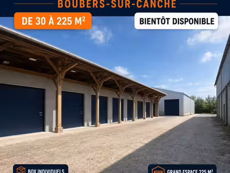 box de stockage de 30 à 225 m² – boubers-sur-canche