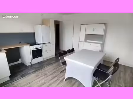 appartement f2 - 3 grandes pièces  cuisine et jardin