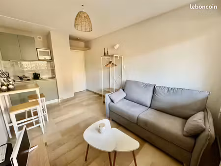 studio meublé à l’année – cannes carnot