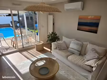 location maison meublée avec piscine