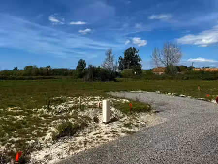 vente terrain 379 m² à coëx (85220)  52 000 €