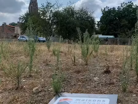 vente terrain 448 m² à nuaille (49340)  52 685 €