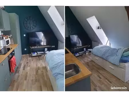 rue des finets – studio de 27 m2 dont 20 m² habitables  meublé et équipé