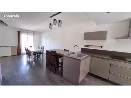 appartement t3 meublé de 75 m² avec balcon  parking et ascenseur – sorbiers