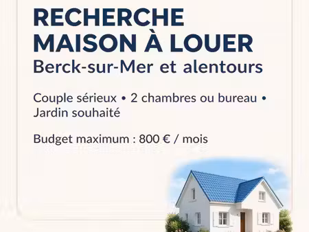 recherche maison en location