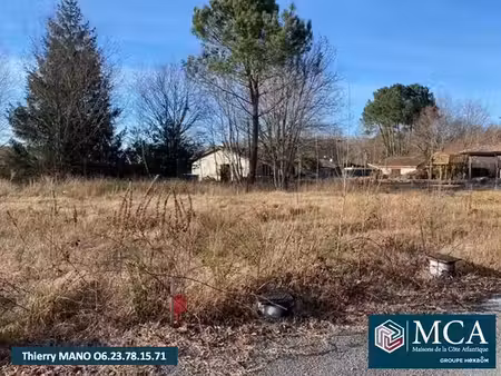 vente terrain 529 m² à mios (33380)  205 000 €