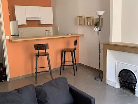 location meublée appartement 2 pièces 39.76 m² à lyon 3ème (69003)  780 €