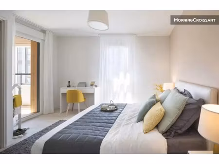 location meublée appartement 2 pièces 40 m² à lyon 7ème (69007)  2 150 €
