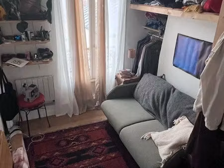 location meublée appartement 1 pièce 17 m² à paris 11ème (75011)  730 €