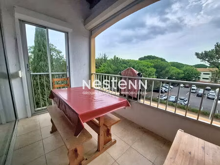 appartement t3 avec piscine  parking et loggia / 149 000 €