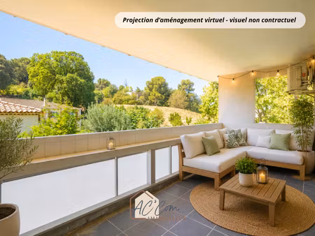 appartement t4 79.65m2 en dernier etage avec terrasse et 2 p