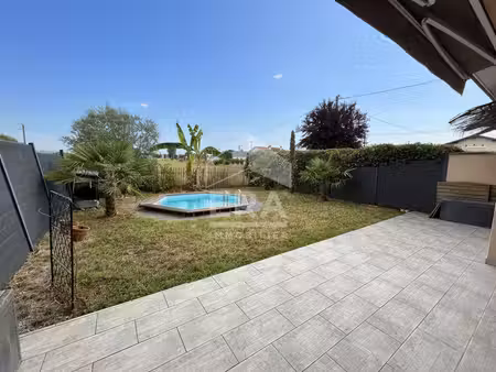 bordes : pavillon t5 de +100m2 avec garage  jardin  et piscine  proche turboméca safran he
