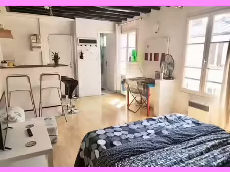 location meublée appartement 1 pièce 26 m² à paris 3ème (75003)  1 370 €