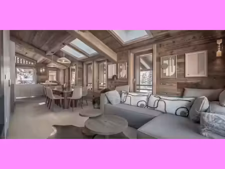 appartement contemporain avec terrasse et piscine megeve (74)