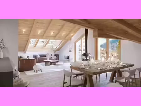 appartement contemporain avec terrasse morzine (74)