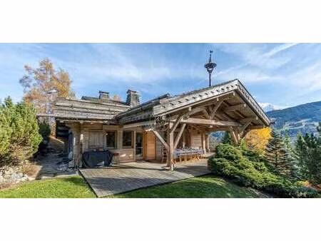 chalet avec vue panoramique et terrasse megeve (74)