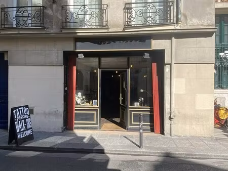 vente commerce paris 75001 99m²