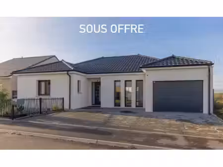 maison de plain-pied à vendre - première occupation