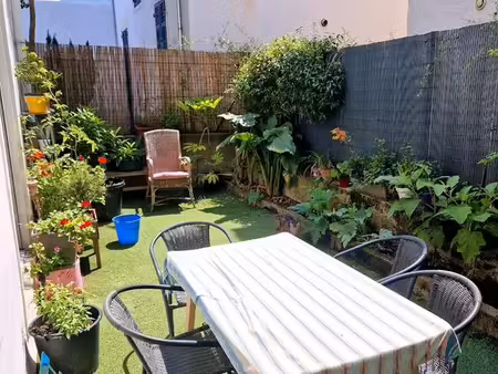 location t3 avec jardin 80m2 centre ville biarritz
