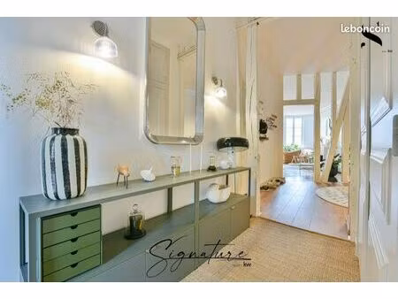 appartement hyper centre 126 m2 avec garage