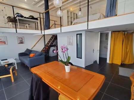 appartement meublé 60 m² / duplex type t2 / lyon 7e saxe gambetta