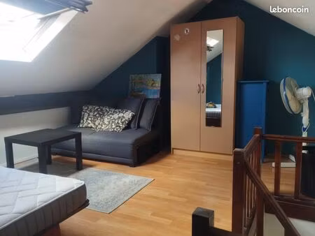 studio meublé avec mezzanine
