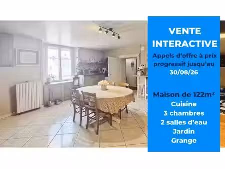 vente maison 4 pièces 122 m² à godoncourt (88410)  85 000 €