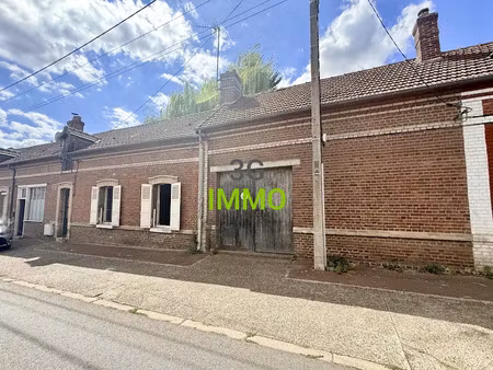 vente maison 3 pièces 54 m² à pont-l'eveque (60400)  87 000 €