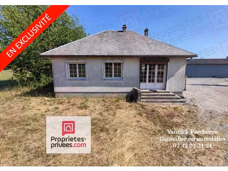 vente maison 3 pièces 80 m² à noyant-villages (49390)  65 000 €