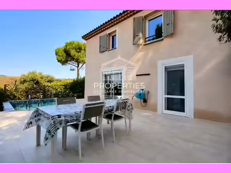 bormes - haut para - 86 m² - 2 x suites parentales - garage - piscine