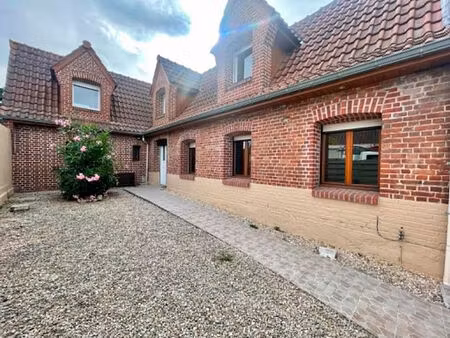 maison lallaing 4 pièce(s) 115 m2  3 chambres  jardin  garage