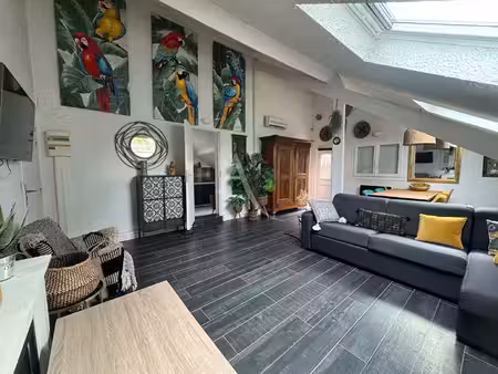 studio loué meublé 33m²