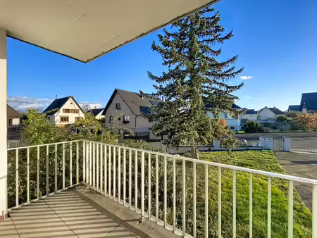 hoerdt - grand 3 pièces de 102m² - garage - jardin