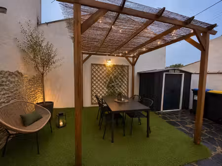 vente maison dompierre sur mer  91m² 4 pièces 309 000€ avec terrasse