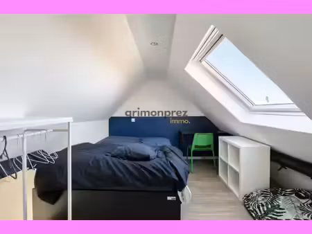 chambre en colocation avec salle d'eau et wc privatifs - cro