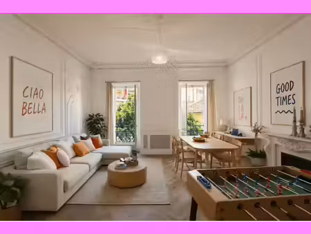 location étudiante appartement 5 pièces meublé de 135 m2