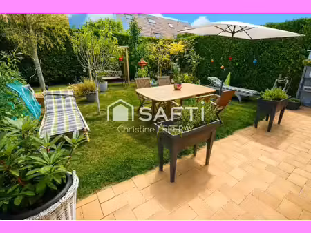 au calme: maison 4 chambres  garage et jardin