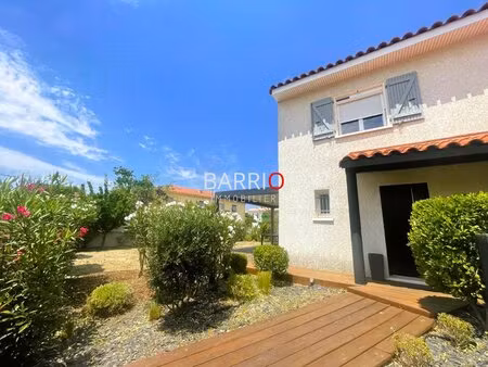 argelès-sur-mer : maison 3 chambres quartier recherché proche