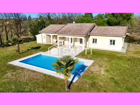 villa plain pied 6 pièces sur les côteaux avec vue