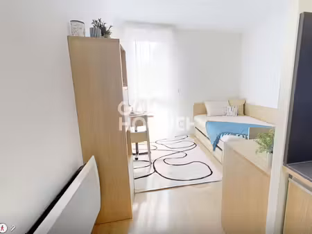 appartement meublé à louer de 1 pièce de 18 m²
