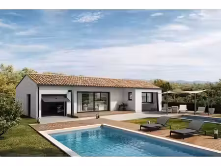 terrain avec maison neuve à vendre
