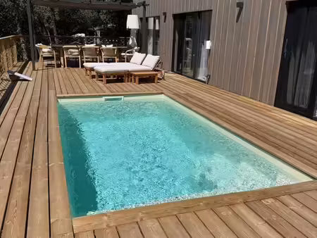 chalet 90m2 luxe au sein d'un domaine privé