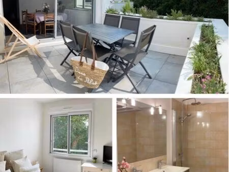 appartement 55m2 avec terrasse de 10m2 à louer au mois