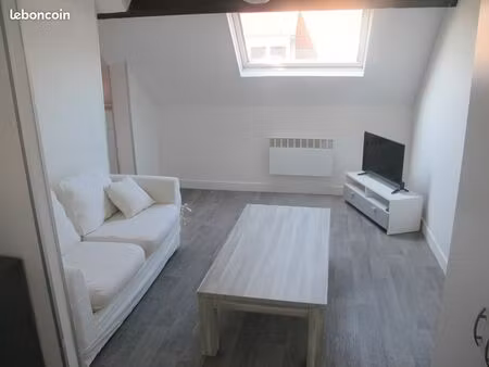 studio meublé - chambre séparé - calais nord
