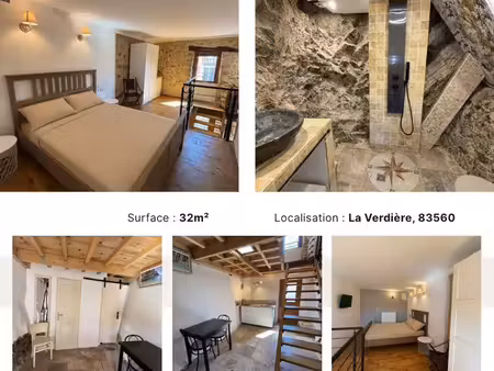 appartement à louer la verdiere