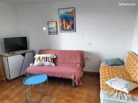 2 pièces à louer à porticcio du 01/10 au 30/04