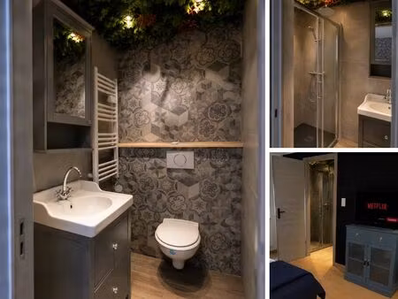 maisonnette individuelle meublée avec jardin
