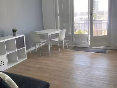 tours ouest la riche - studio 25 m² meublé sans vis a vis