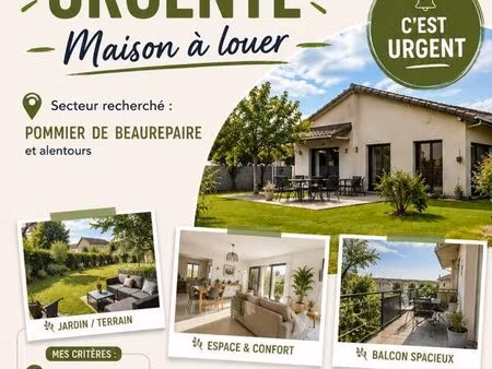 recherche maison à louer